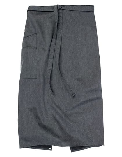 Bistro Apron Macerata — Grey Melange