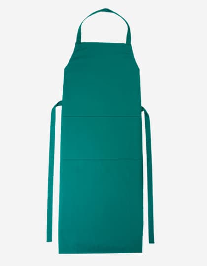 Bib Apron Verona 110 x 75 cm — Bottle Green