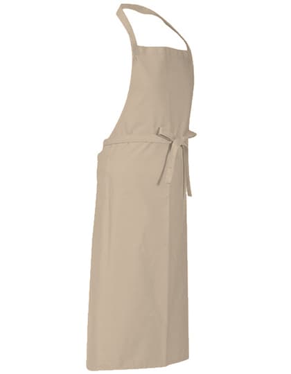 Bib Apron Verona 110 x 75 cm — Sand