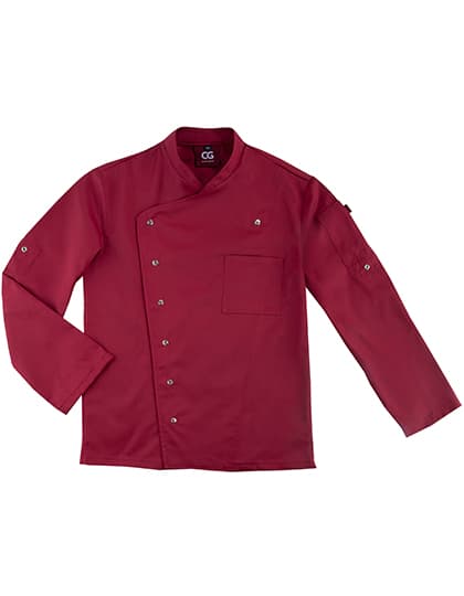 Men´s Chef Jacket Turin Classic — Cherry