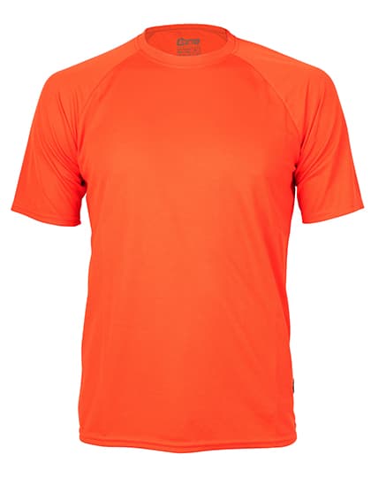 Rainbow Tech Tee — Orange