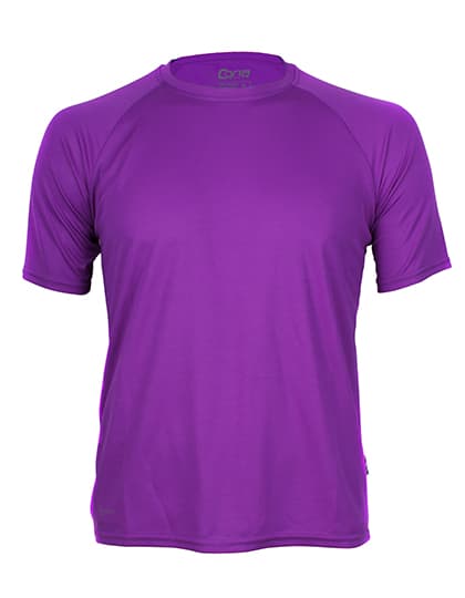 Rainbow Tech Tee — Violet