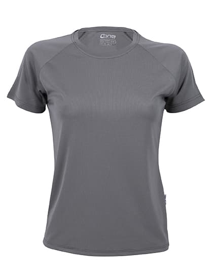 Ladies´ Rainbow Tech Tee — Cool Grey