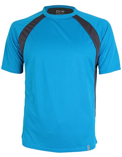 Pace Tech Tee — Azure Blue