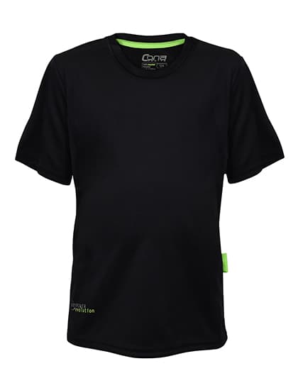 Kids Evolution Tech Tee — Black