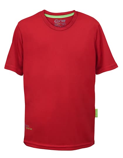 Kids Evolution Tech Tee — Red
