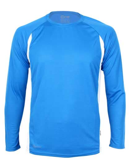 Racer Long Sleeve Tech Tee — Royal Blue