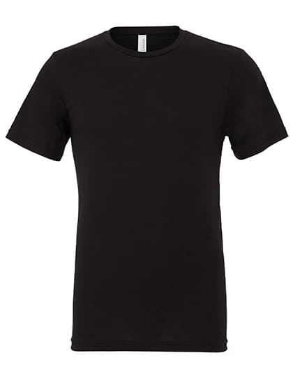 Unisex Triblend Crew Neck T-Shirt — Solid Black Triblend