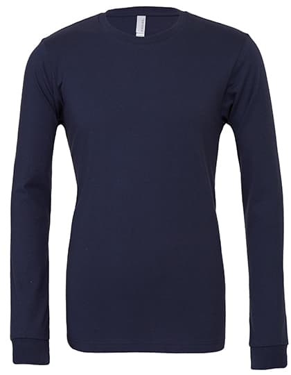 Unisex Jersey Long Sleeve Tee — Navy