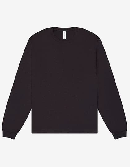 Unisex Heavyweight Long Sleeve Tee — Dark Grey