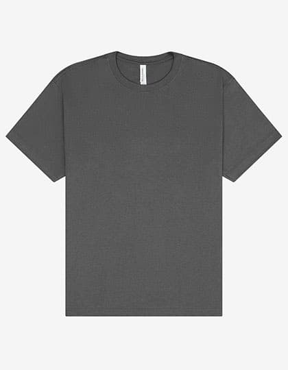 Unisex Heavyweight Short Sleeve Tee — Asphalt (Solid)
