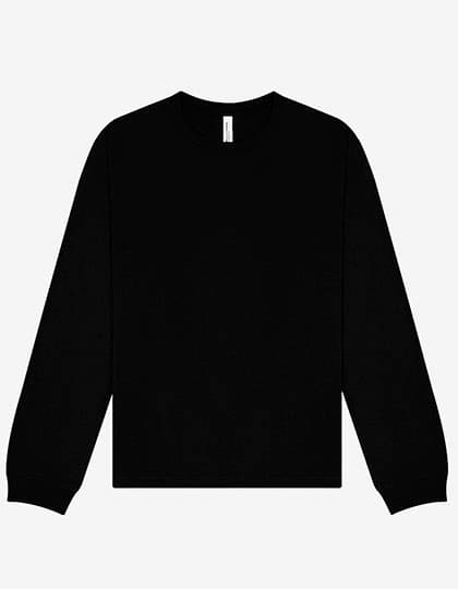 Unisex Heavyweight Long Sleeve Tee — Black