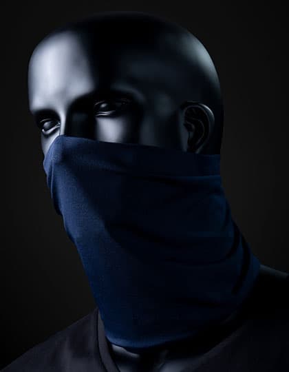 Bandana Poly — Navy