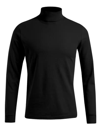 Men´s Turtleneck-T Long Sleeve — Black