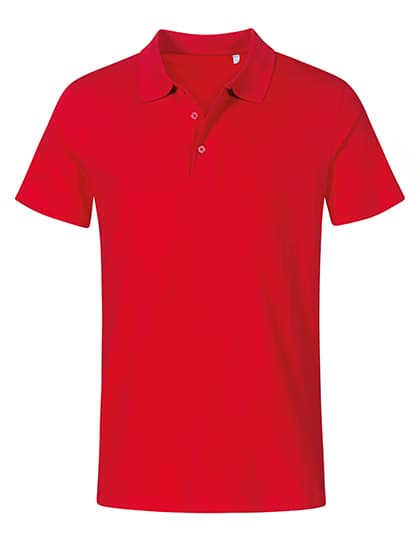 Men´s Jersey Polo — Fire Red