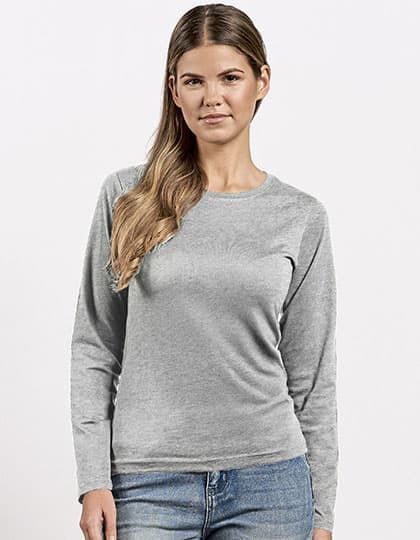 Women´s Premium-T Longsleeve — Sports Grey (Heather)