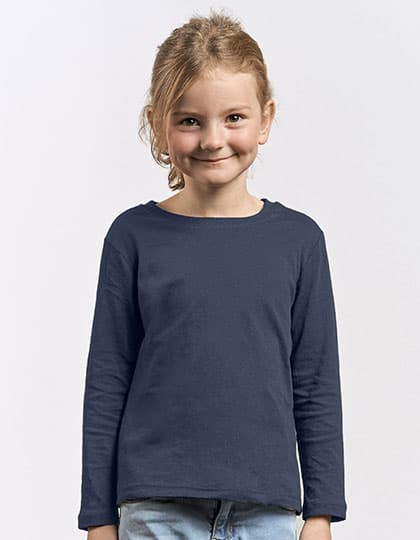 Kid´s Premium-T Longsleeve — Navy