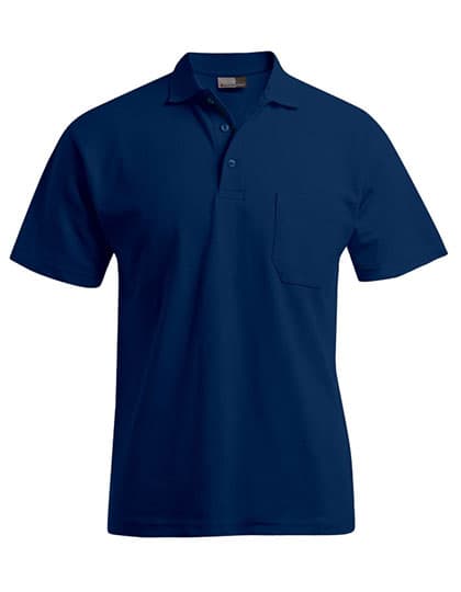 Men´s Heavy Polo Pocket — Navy