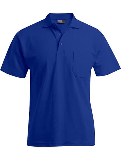 Men´s Heavy Polo Pocket — Royal