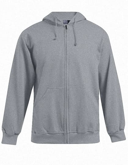 Men´s Hoody Jacket 80/20 — Sports Grey (Heather)