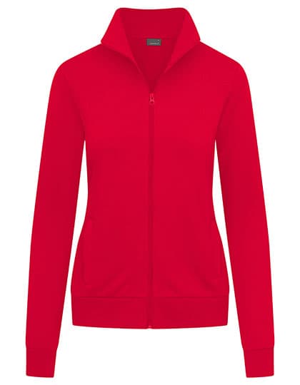 Women´s Jacket Stand-Up Collar — Fire Red