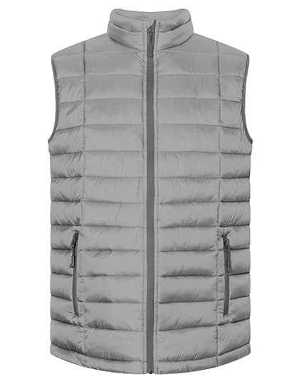 Men´s Padded Vest — New Light Grey (Solid)
