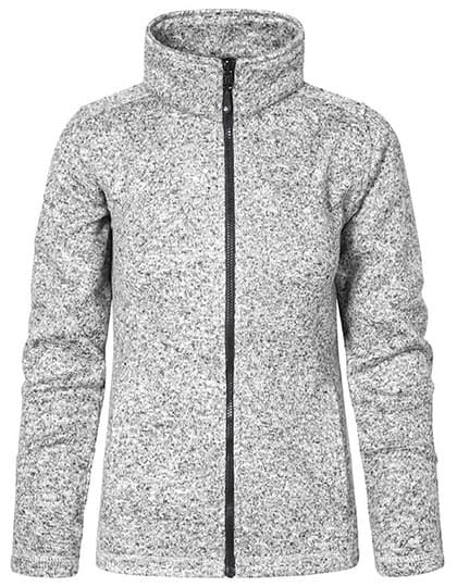 Women´s Knit Fleece Jacket C+ — Heather Grey