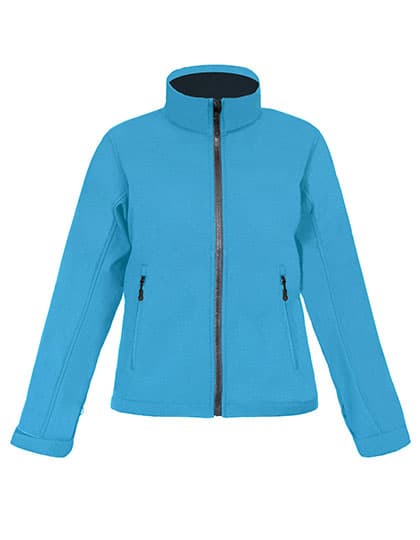 Women´s Softshell Jacket C+ — Aqua