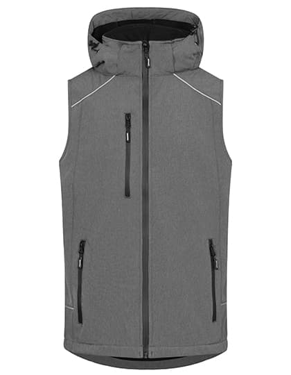 Men´s Softshell Vest — Heather Grey