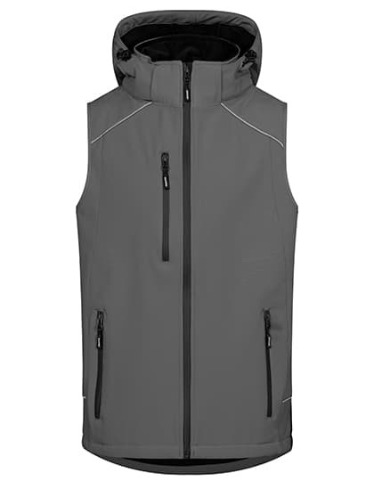 Men´s Softshell Vest — Steel Gray