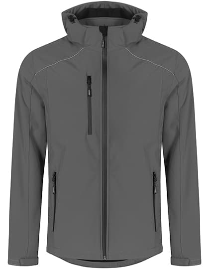 Men´s Warm Softshell Jacket — Steel Gray