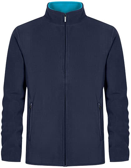 Men´s Double Fleece Jacket — Navy