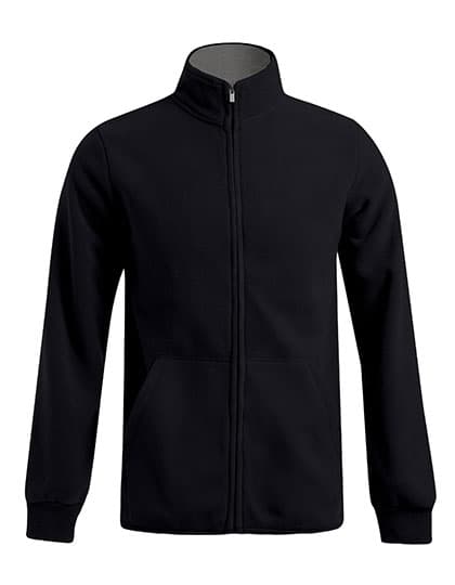 Men´s Double Fleece Jacket — Black
