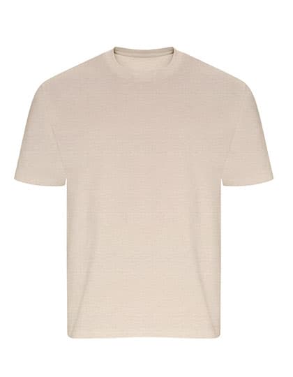 Arrow Recycled Heavy Oversize T — Stone