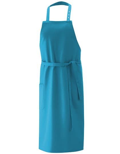 Latzschürze 80 x 100 cm — Turquoise