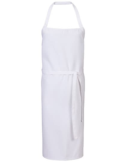 Latzschürze Basic — White