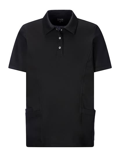 Polo-Kasack — Black