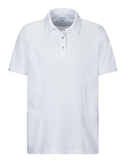 Polo-Kasack — White