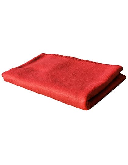 Fleecedecke — Red