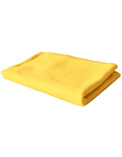 Fleecedecke — Yellow