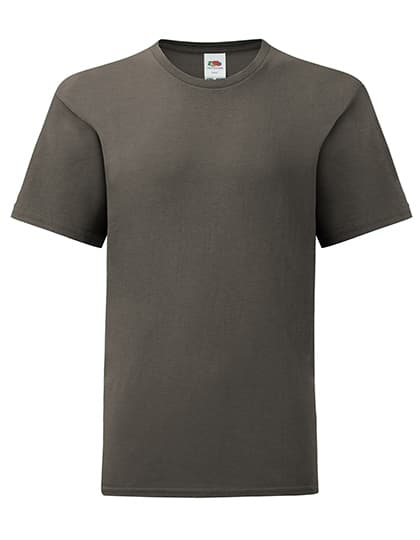 Kids´ Iconic T — Light Graphite (Solid)
