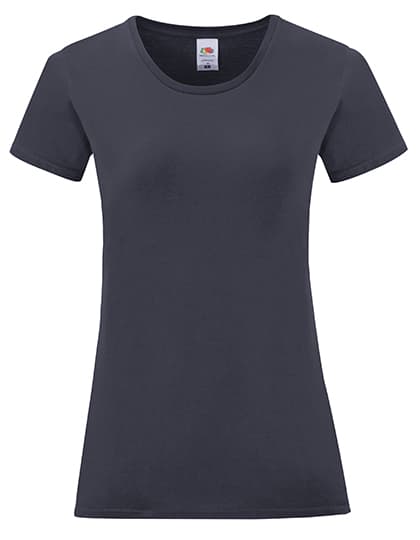 Ladies´ Iconic T — Deep Navy