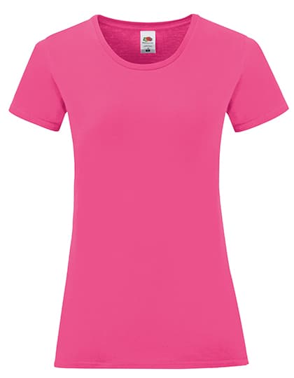 Ladies´ Iconic T — Fuchsia