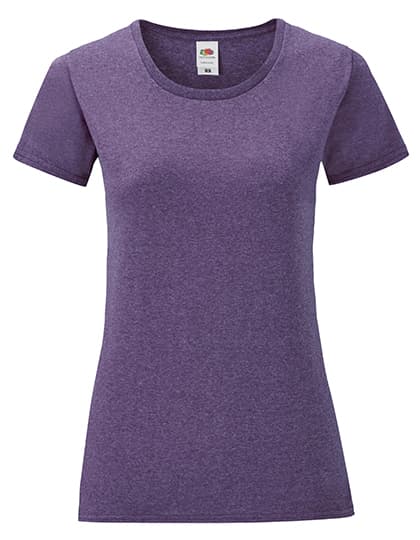 Ladies´ Iconic T — Heather Purple