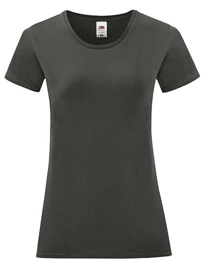 Ladies´ Iconic T — Light Graphite (Solid)