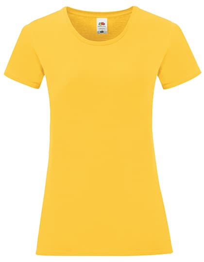 Ladies´ Iconic T — Sunflower