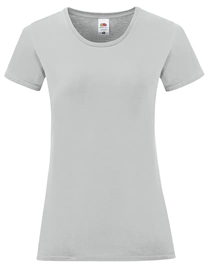 Ladies´ Iconic T — Zinc (Solid)