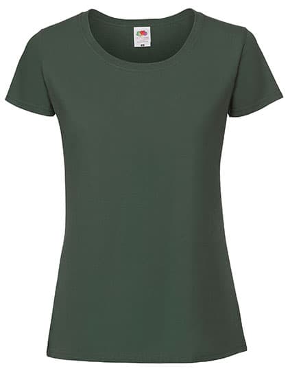 Ladies Iconic 195 Ringspun T — Bottle Green