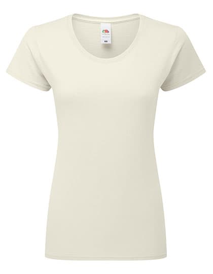 Ladies Iconic 195 Ringspun T — Natural