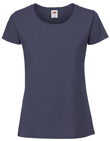 Ladies Iconic 195 Ringspun T — Navy